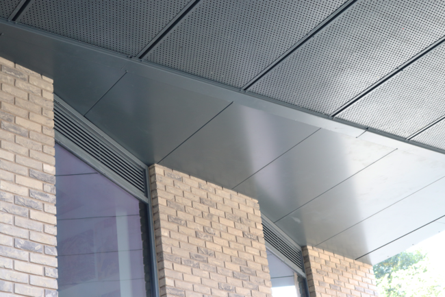 Bespoke Aluminium Fabrication Services - Soffit